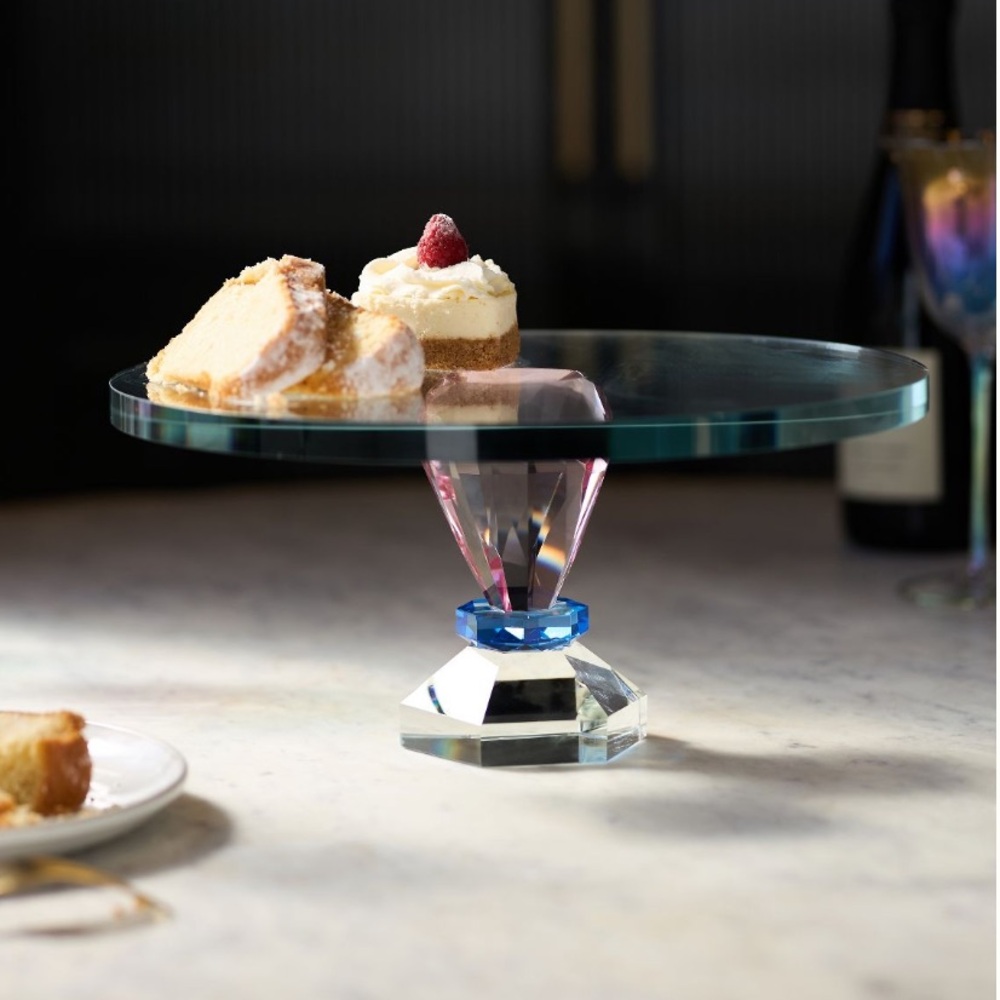 Gemmie Glass Cakestand 13”